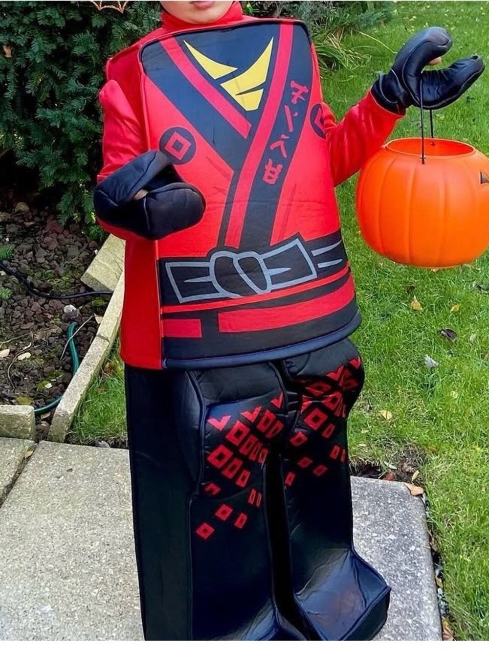 LEGO NINJAGO Kai Movie Costume Boys M 7-8 - Picture 6 of 16
